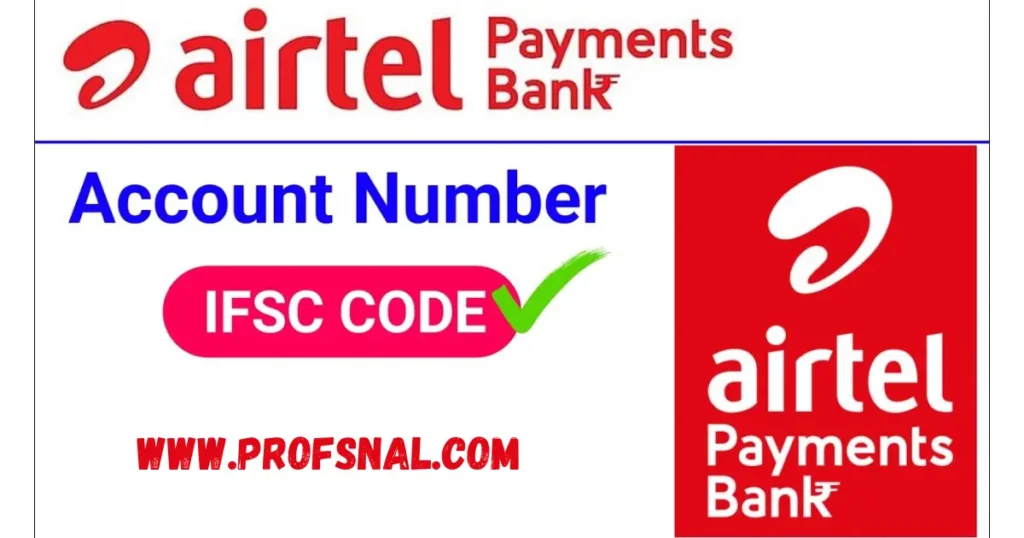 Airtel Payment Bank IFSC Code