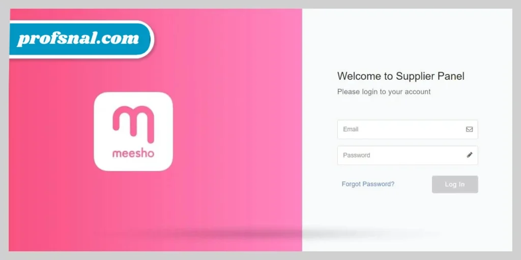 Meesho Seller Login